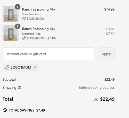 proof of working Clean Monday Meals discount codes BOGO4MOM