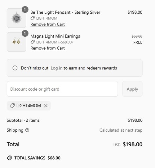 proof of working Waxing Poetic coupon codes LIGHT4MOM