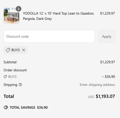 proof of working YODOLLA coupon codes BUY3