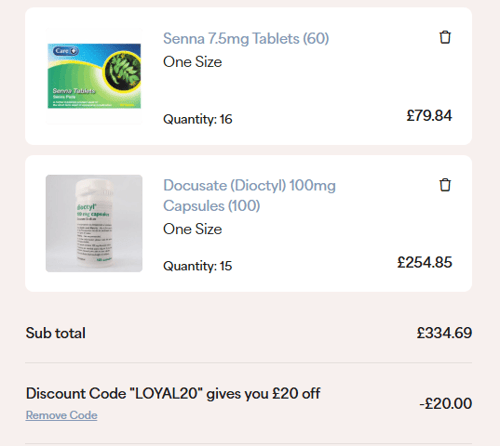 proof of working Oushk Pharmacy discount codes LOYAL20