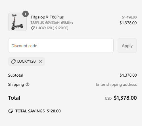 proof of working Tifgalop discount codes LUCKY120