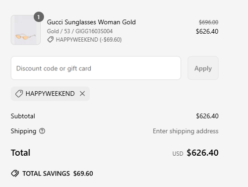 proof of working Luosophy promo codes HAPPYWEEKEND