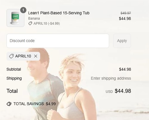 proof of working Lean1 discount codes APRIL1