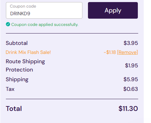 proof of working The Hemp Doctor coupon codes DRINKD9