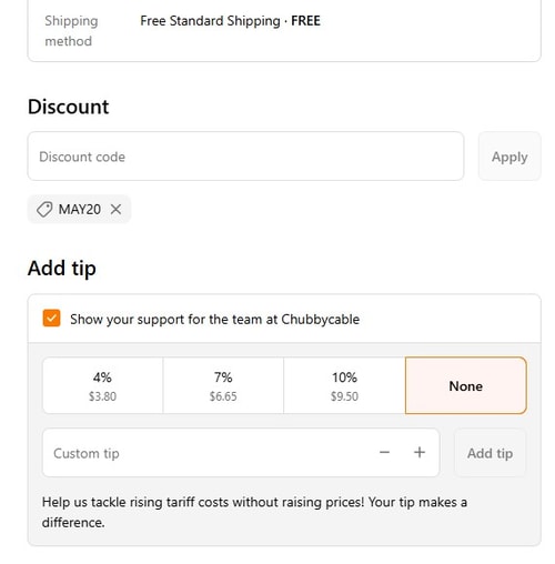 proof of working ChubbyCable discount codes MAY20