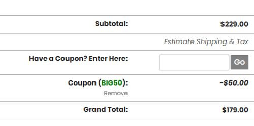 proof of working FJackets coupon codes big50