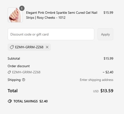 proof of working Danni & Toni coupon codes EZMH-GRRM-ZZ68