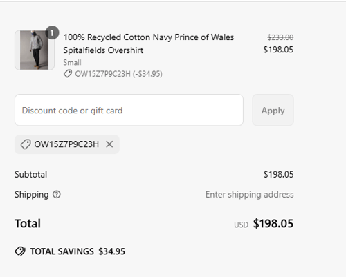 proof of working Neem London discount codes OW15Z7P9C23H