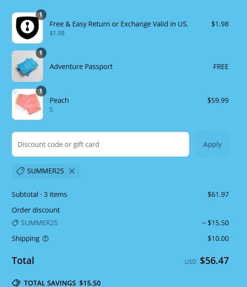 proof of working Bermies discount codes SUMMER25