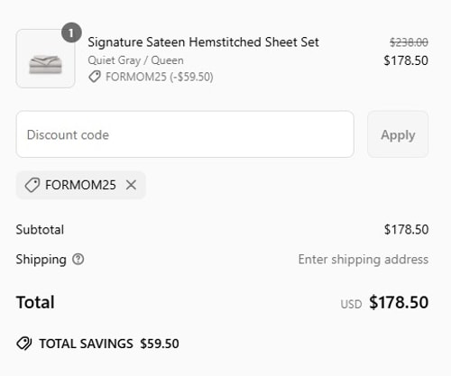 proof of working Ela Lane coupon codes FORMOM25