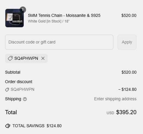 proof of working IceClique Jewelry discount codes SQ4PHWPN