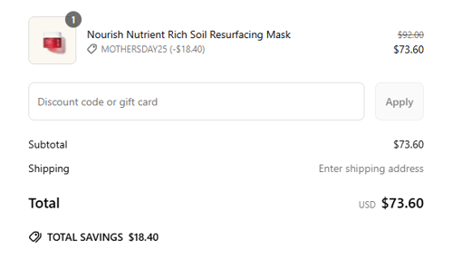 proof of working AKAR Skin coupon codes MOTHERSDAY25