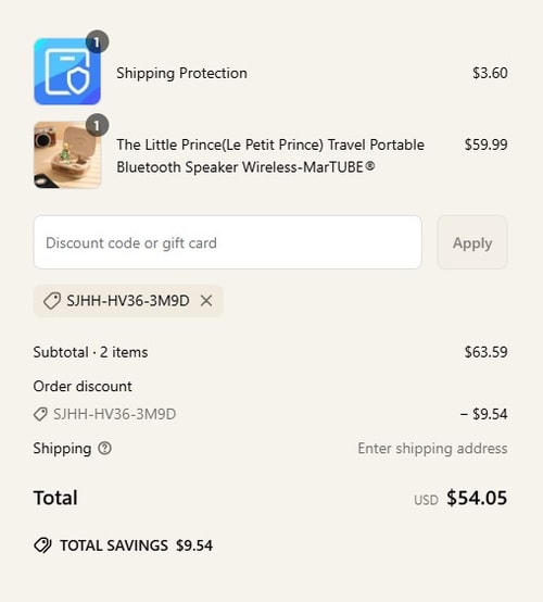 proof of working MarTUBE discount codes SJHH-HV36-3M9D