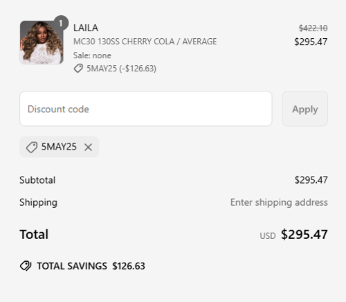 proof of working Kim Kimble Hair coupon codes 5MAY25