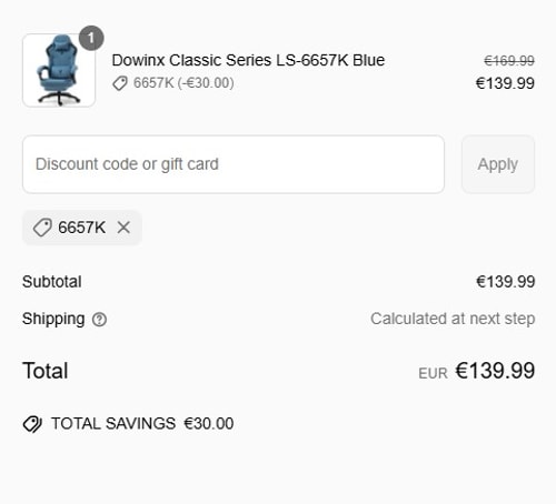 proof of working Dowinx discount codes 6657K