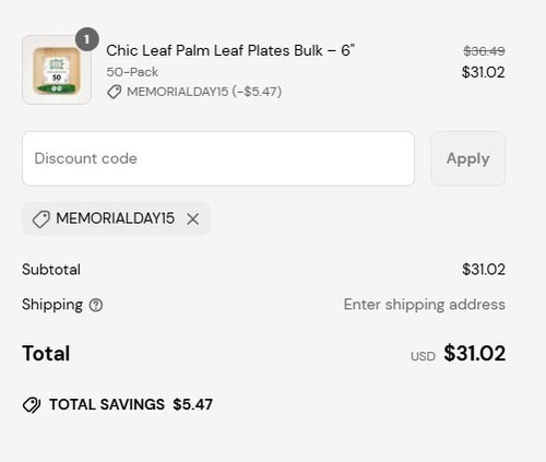 proof of working GoNorth Shop coupon codes MEMORIALDAY15