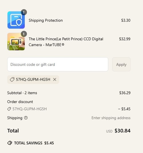 proof of working MarTUBE discount codes 57HQ-GUPM-HG5H