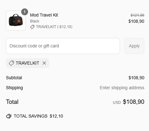 proof of working Jack Stillman discount codes TRAVELKIT