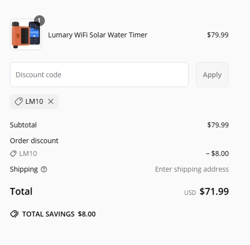 proof of working Lumary discount codes LM10