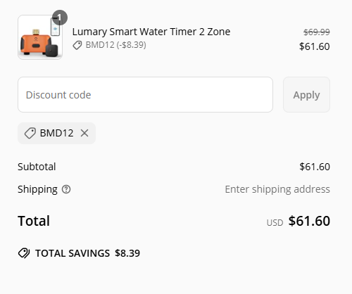 proof of working Lumary discount codes BMD12