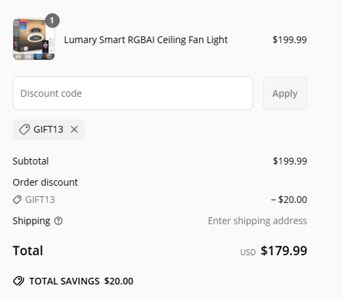 proof of working Lumary discount codes gift13
