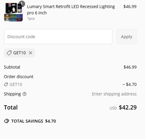 proof of working Lumary discount codes GET10