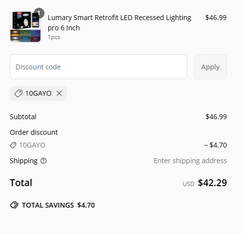 proof of working Lumary discount codes 10GAYO