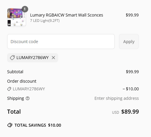 proof of working Lumary discount codes LUMARY2786WY
