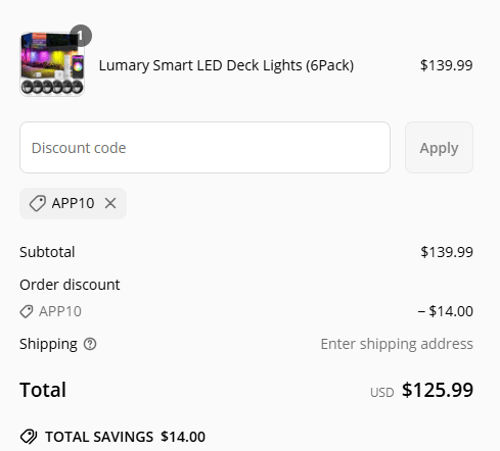 proof of working Lumary discount codes APP10