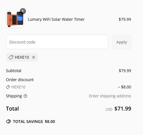 proof of working Lumary discount codes HEXE10