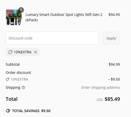proof of working Lumary discount codes 10%EXTRA