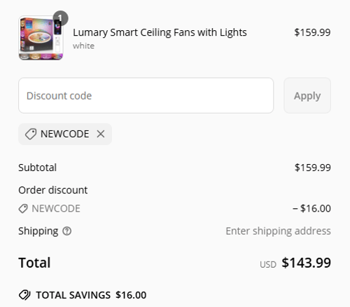 proof of working Lumary discount codes NEWCODE