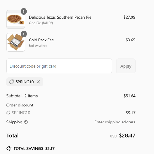 proof of working Millican Pecan discount codes SPRING10