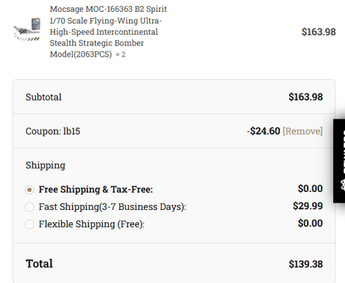 proof of working Letbricks coupon codes lb15