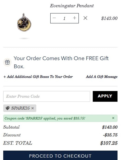 proof of working Waxing Poetic coupon codes SPARK25