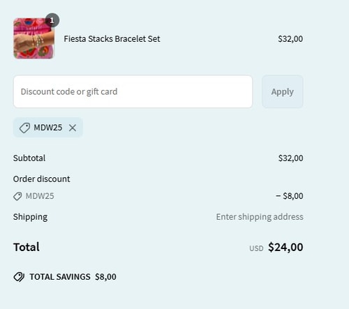 proof of working Treasure Jewels discount codes MDW25