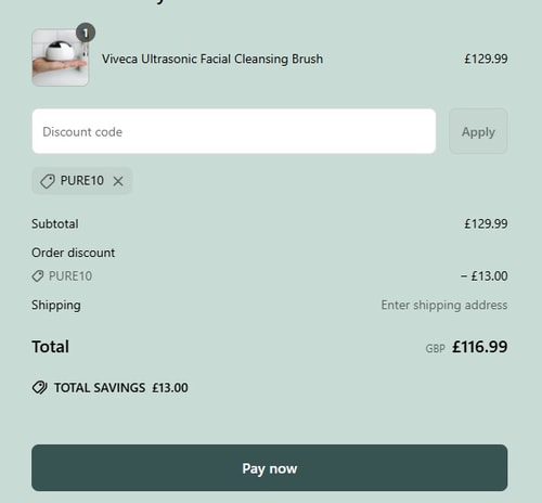 proof of working Pure Tone Aesthetics discount codes PUR✱✱✱