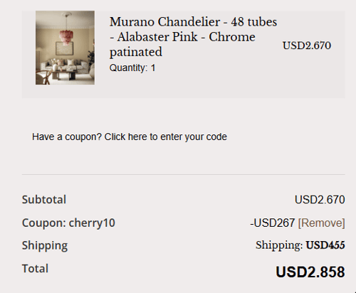 proof of working Cherry Vintage Interior discount codes cher✱✱✱✱