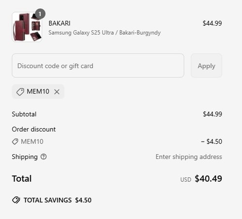 proof of working CASELES coupon codes MEM10
