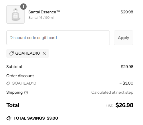 proof of working L&egrave;lior coupon codes GOAHEAD10