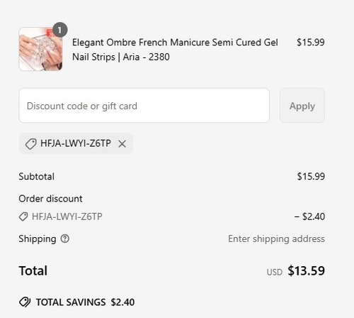 proof of working Danni & Toni coupon codes HFJA-LWYI-Z6TP