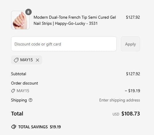 proof of working Danni & Toni coupon codes MAY15