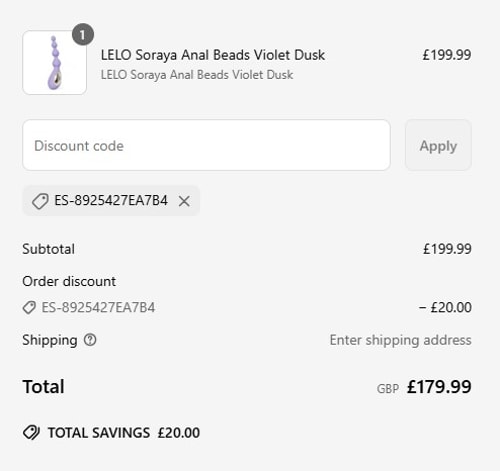proof of working LoveKinx discount codes ES-8925427EA7B4
