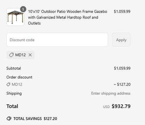 proof of working Aoodor coupon codes MD12