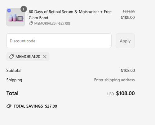 proof of working Rest Religion discount codes MEMORIAL20