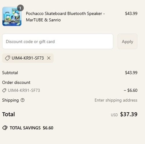 proof of working MarTUBE discount codes UIM4-KR91-SF73