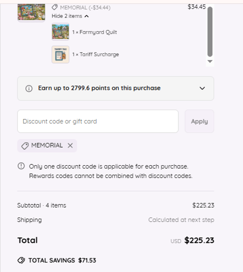 proof of working Dreamer Designs discount codes memorial