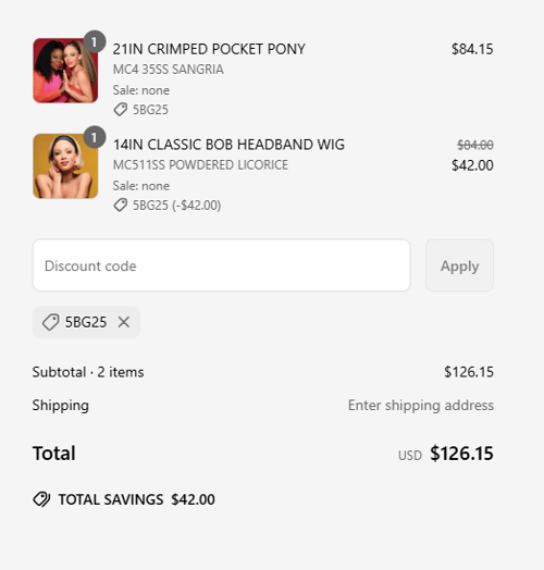 proof of working Kim Kimble Hair coupon codes 5BG25
