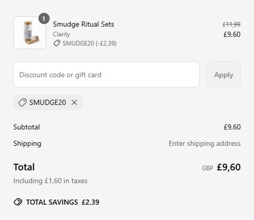 proof of working Myga discount codes SMUDGE20
