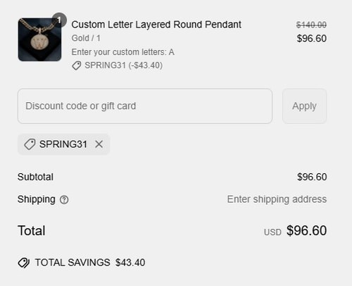 proof of working IceClique Jewelry discount codes SPRING31